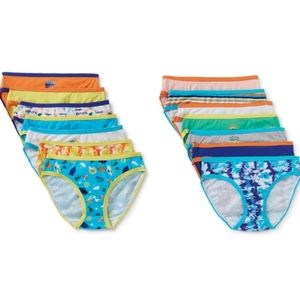 Wonders Nation Girls Bikinis Underwear 14-pack